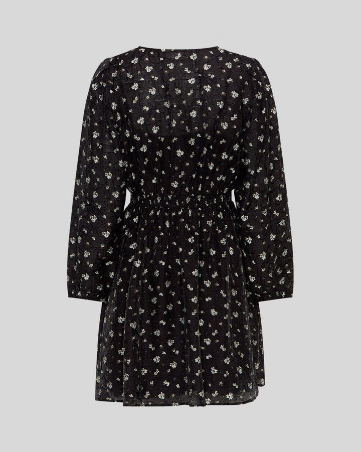 MSCH COPENHAGEN Nancy Dress AOP Egret Flower