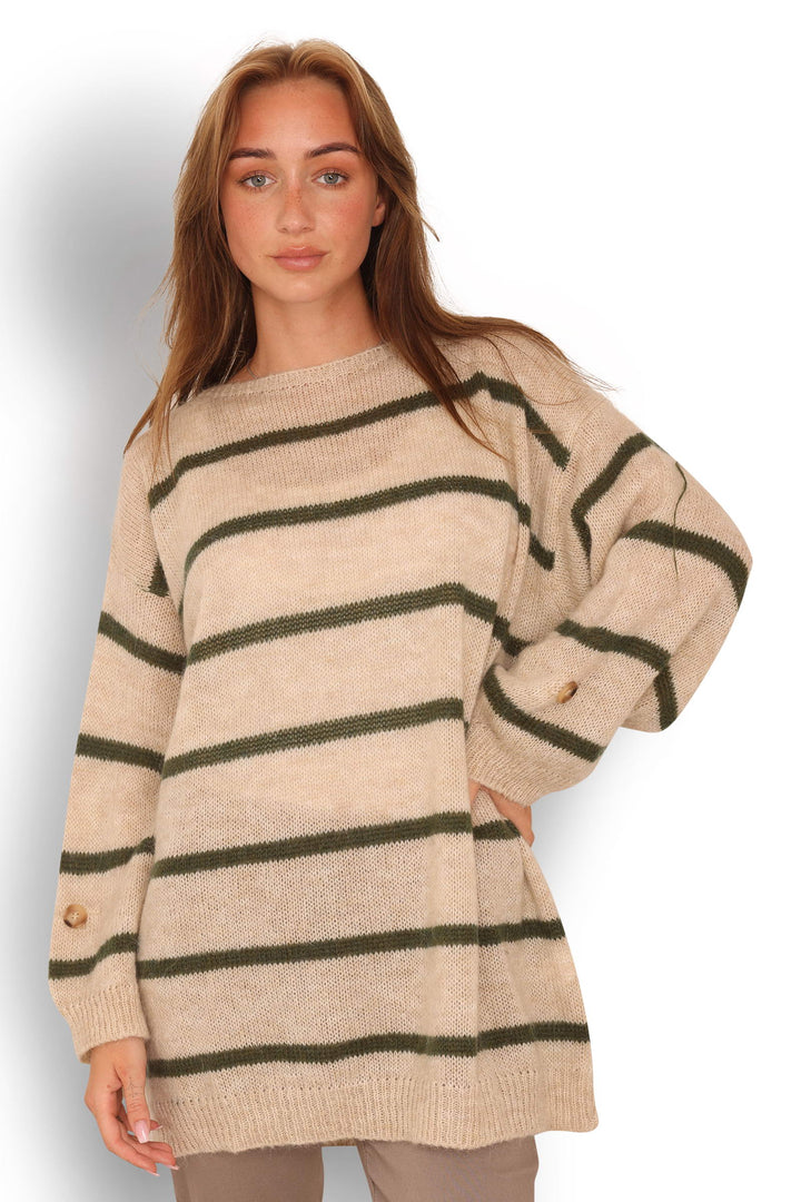 COPENHAGEN LUXE Knit Sweater Beige