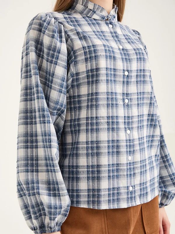A-VIEW Thalia Shirt Blue/white