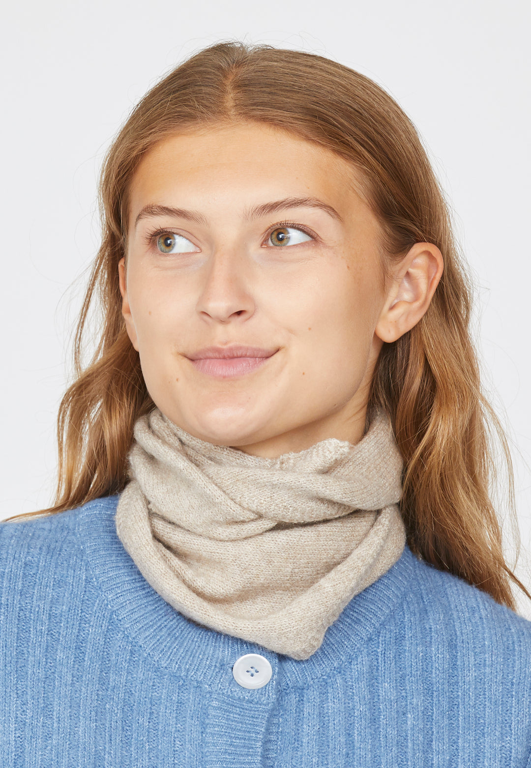 SISTERS POINT Scarf-496 Bamboo Melange