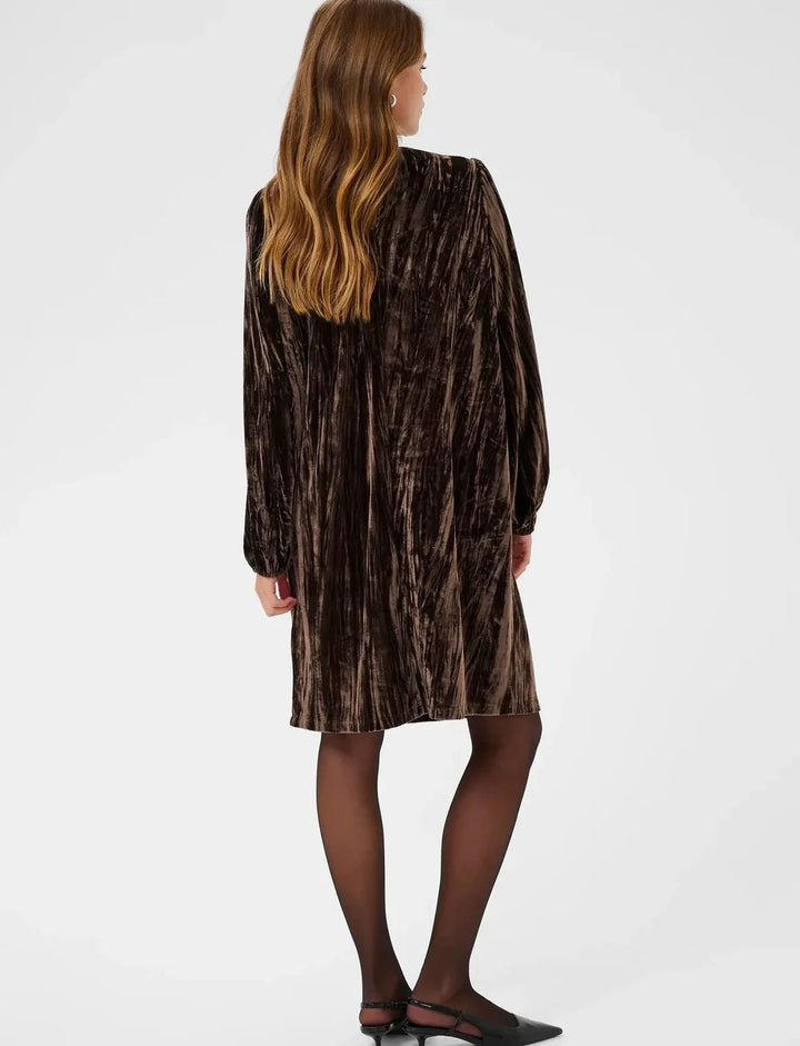 KAFFE KAelva Dress Black Coffee