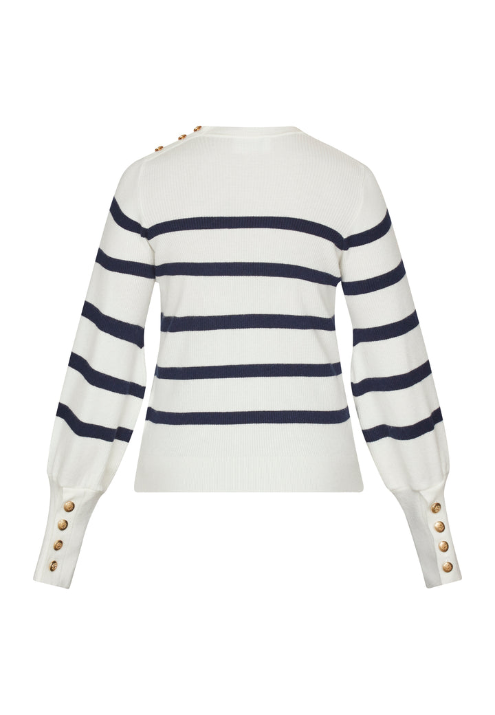 SISTERS POINT Hani-Stripe1 Cream/Midnight