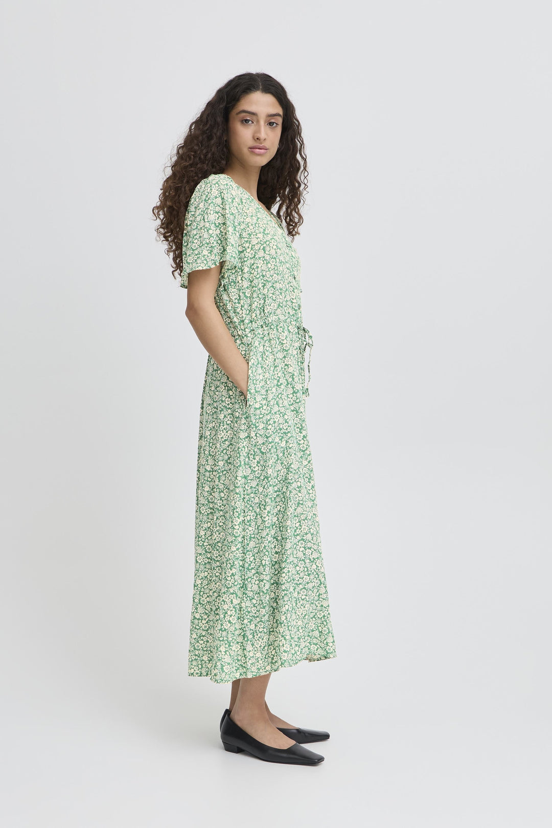 ICHI IHvera DR38 Pine Green Flower
