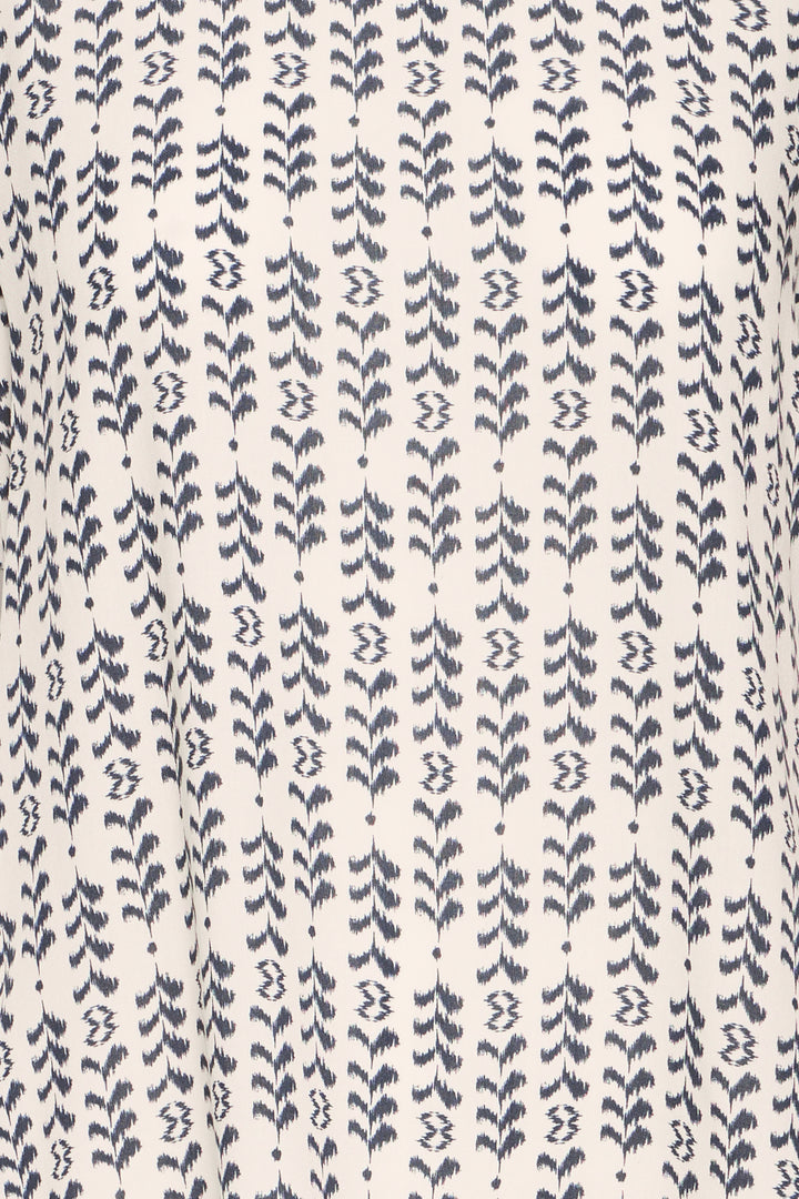 ICHI IHvera SS25 Birch Ikat Stripe