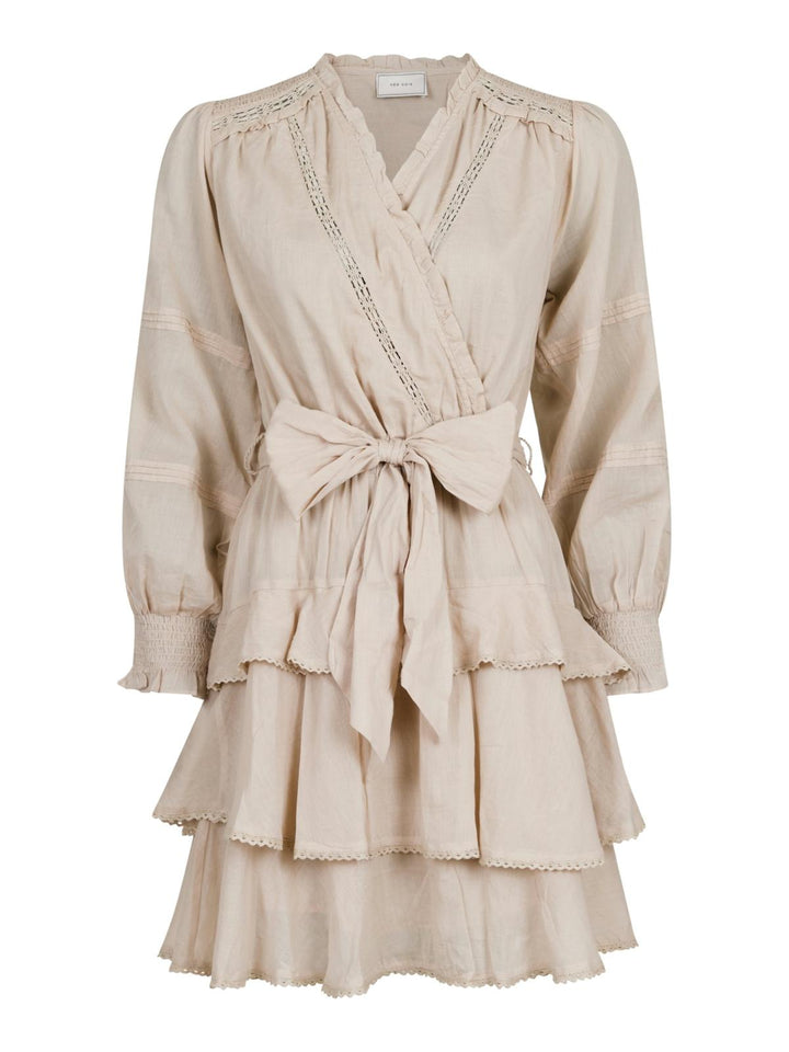 NEO NOIR Ada S Voile Dress Sand