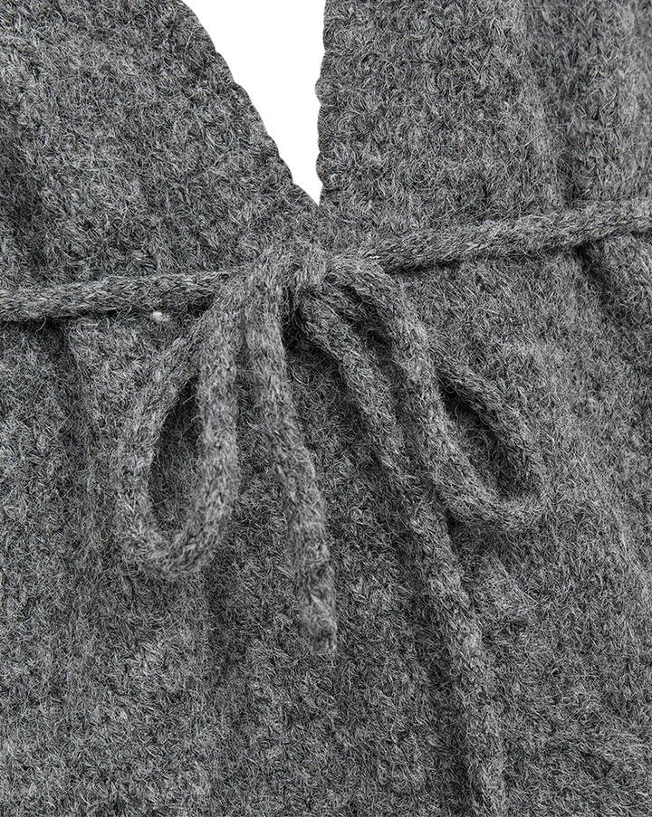 FREEQUENT FQGrslulu-Cardigan Dark Grey Melange