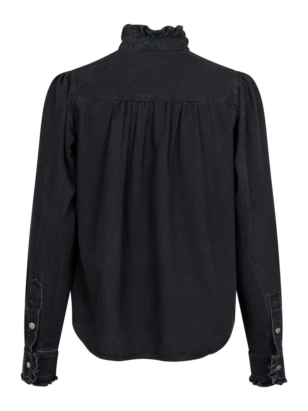 NEO NOIR Justine Denim Shirt Black