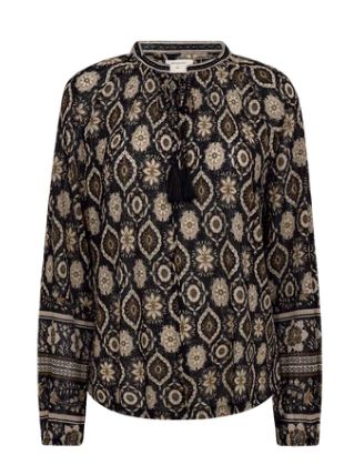 FREEQUENT FQNomes-Blouse Black W. Moonbeam