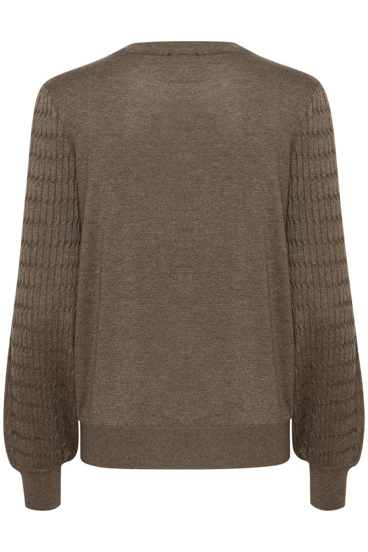 KAFFE KAnanna Pullover Brown Melange