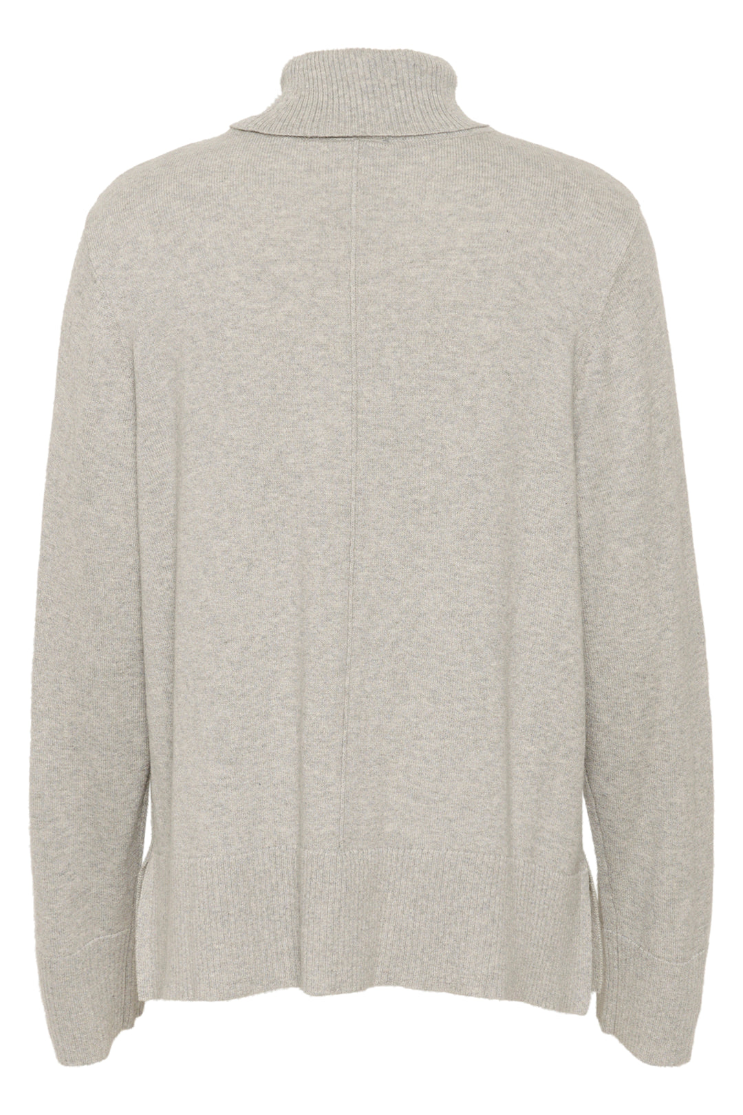 CREAM CRAnva Rollneck Pullover Grey Melange