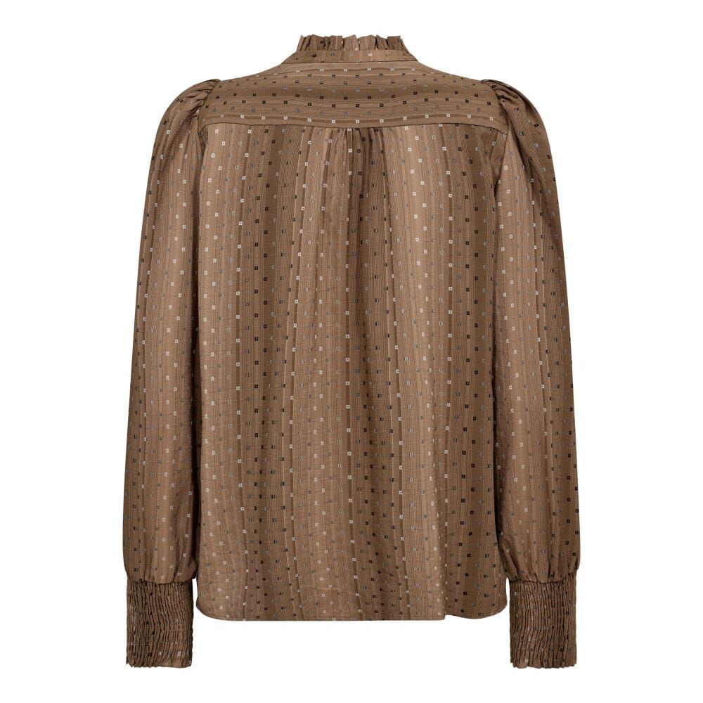 CO´COUTURE OllyCC V-Shirt Walnut