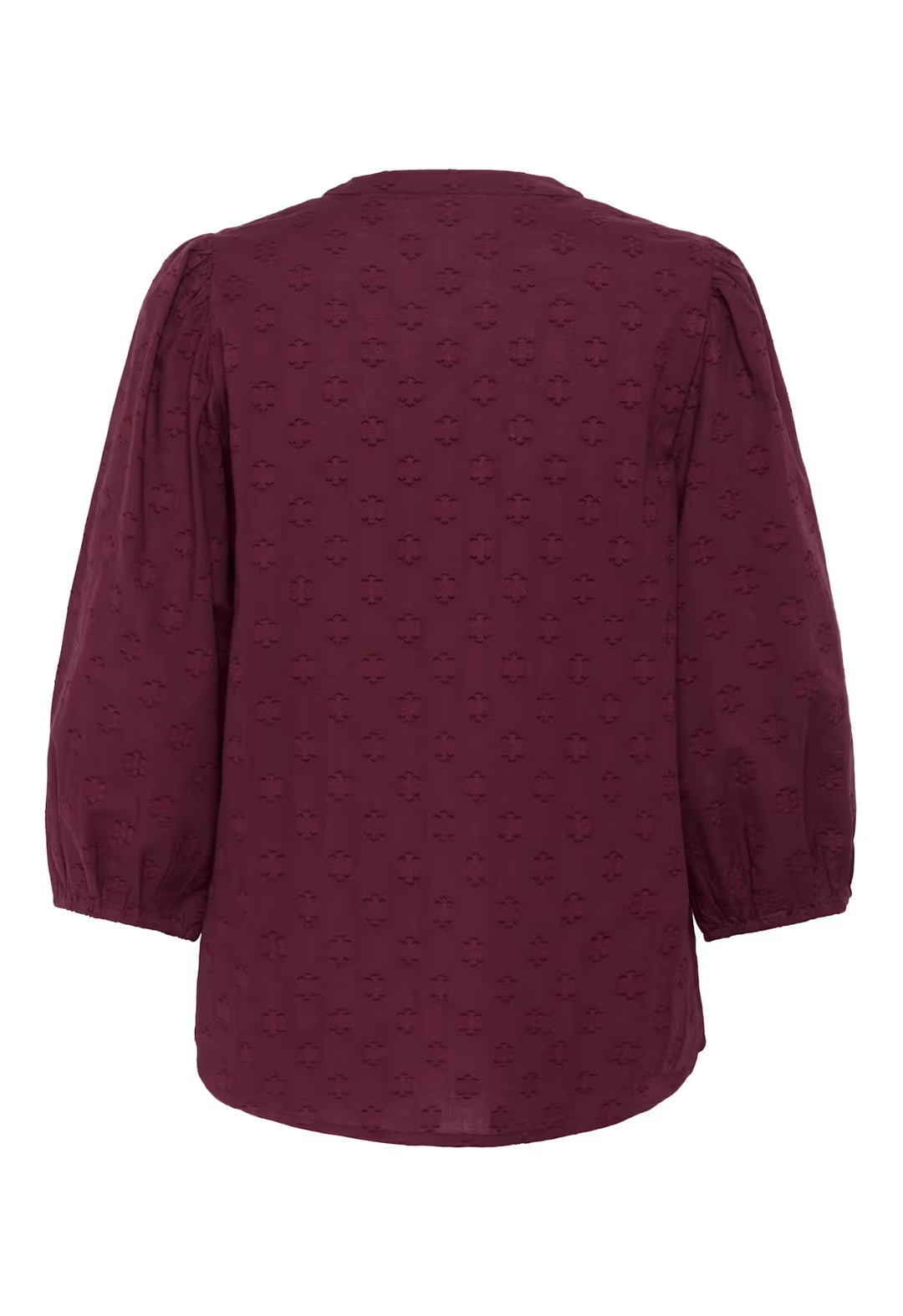 KAFFE KAenya Blouse 3/4 SL Windsor Wine