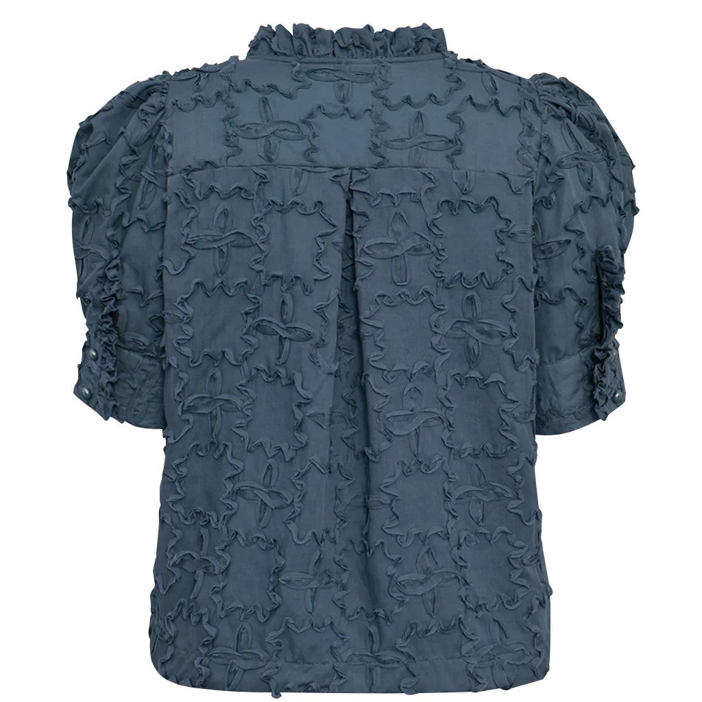 GOSSIA AmarGO Jo Blouse Dusty Blue