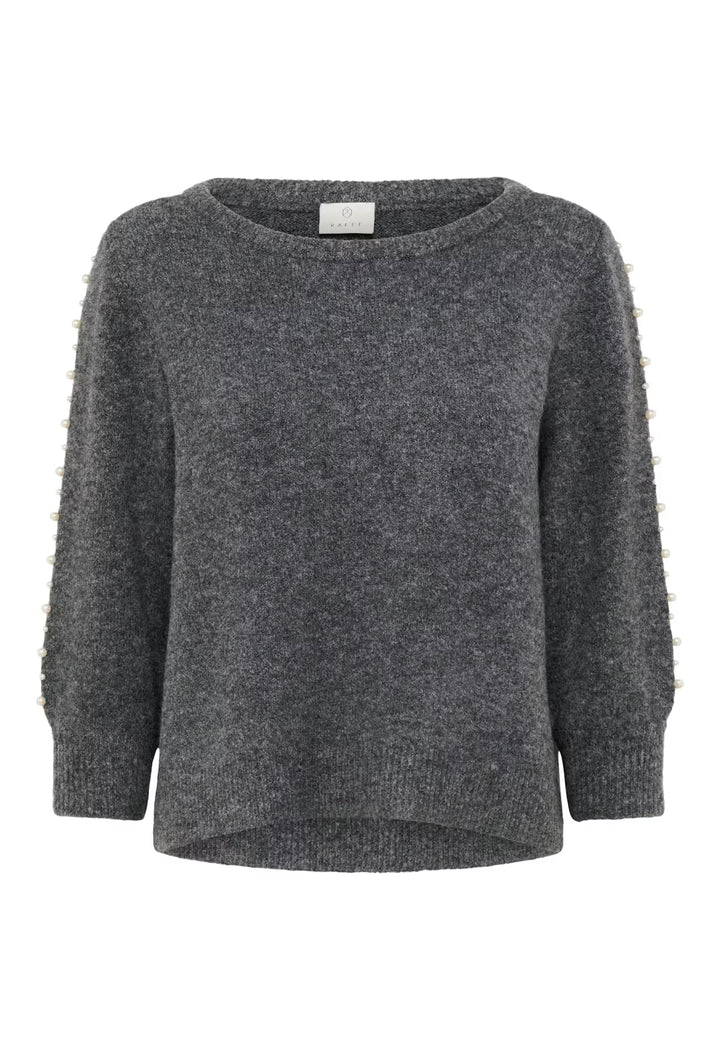 KAFFE KAbetty Pullover Grey Melange