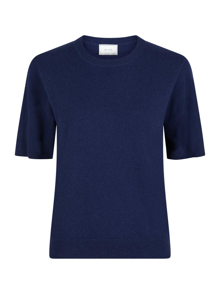 NEO NOIR Missy Knit Tee Navy