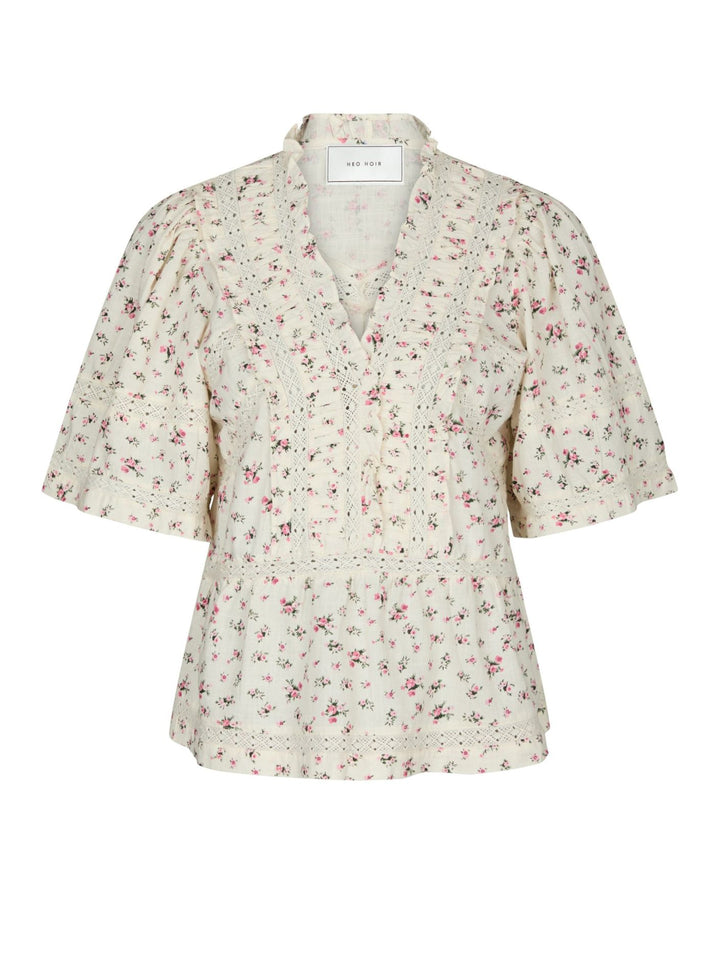 NEO NOIR Evienne Floral Blush Top