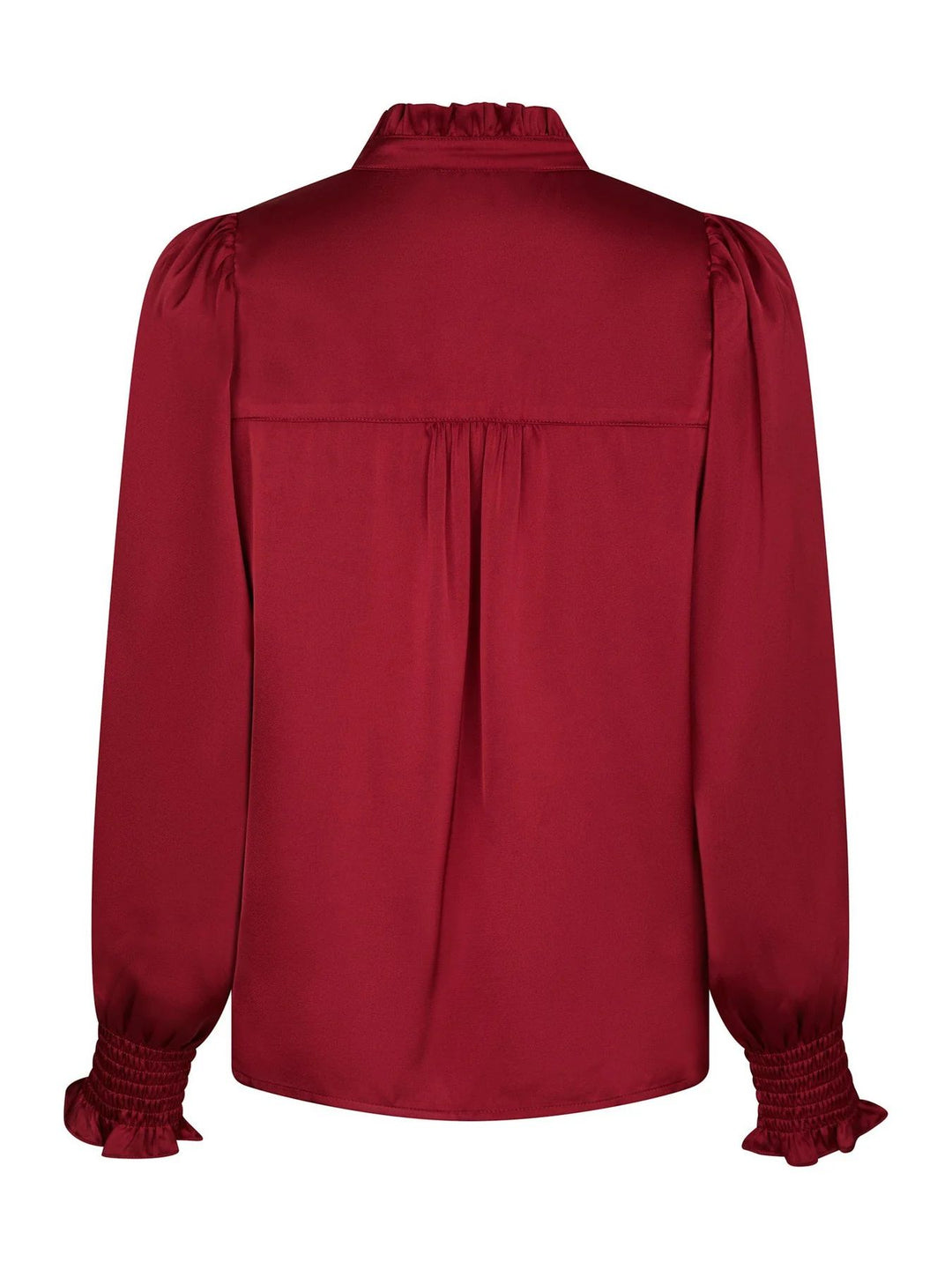 NEO NOIR Zamola Blouse Dark Red
