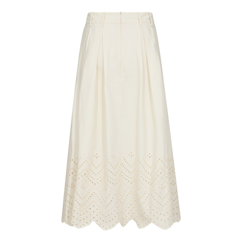 CO´COUTURE PoppyCC Anglaise Skirt Bone