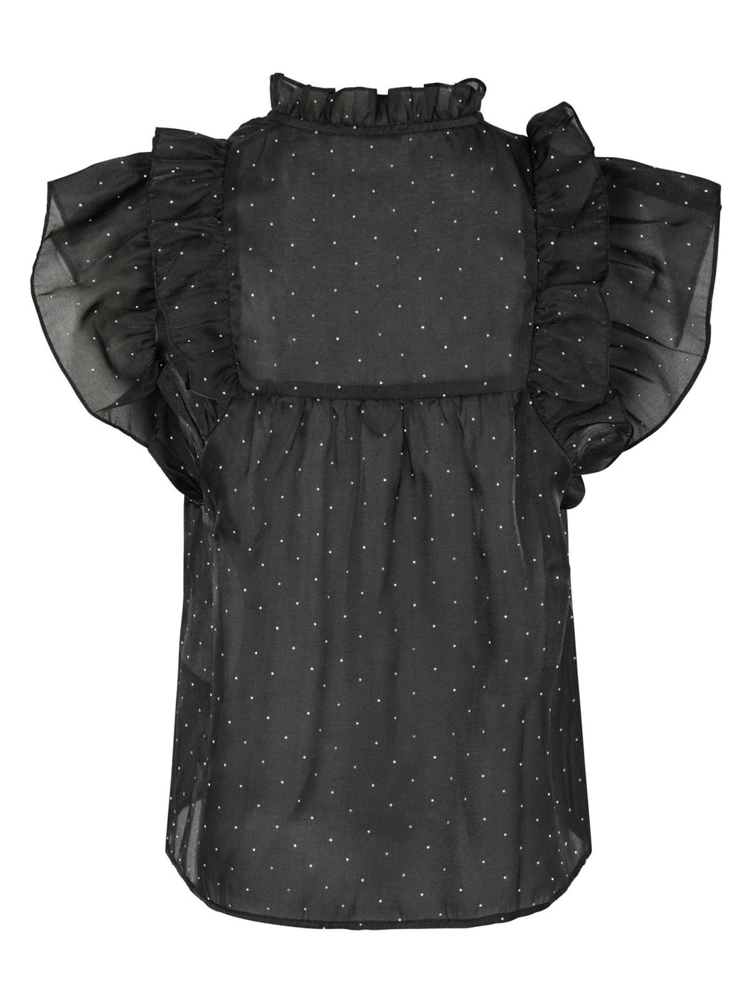 NEO NOIR Jayla Bedazzled Top Black