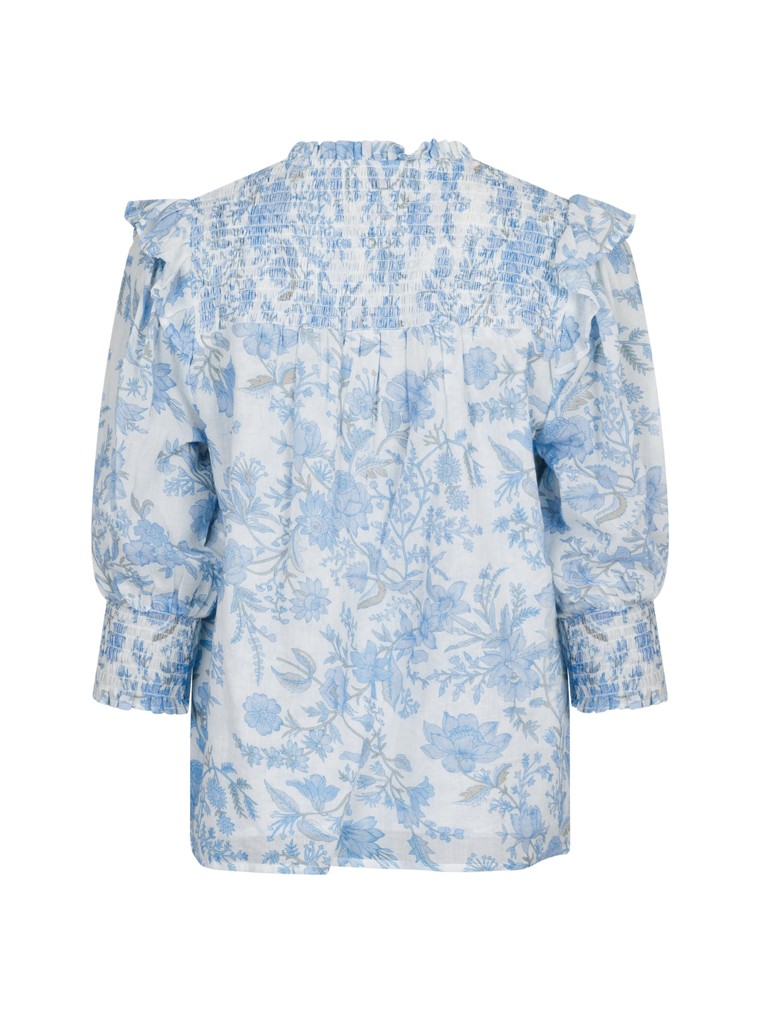 NEO NOIR Davina Rose Field Blouse Light Blue