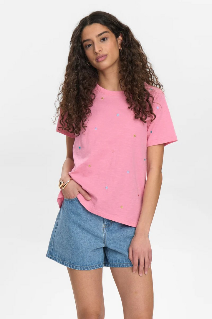 NÜMPH NUsumi T-Shirt Pink Carnation