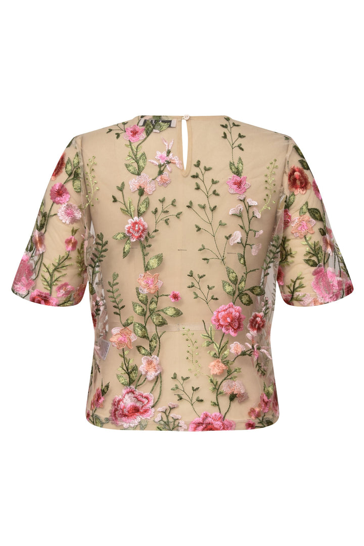 A-VIEW Fuschia Blouse Sand/Peach