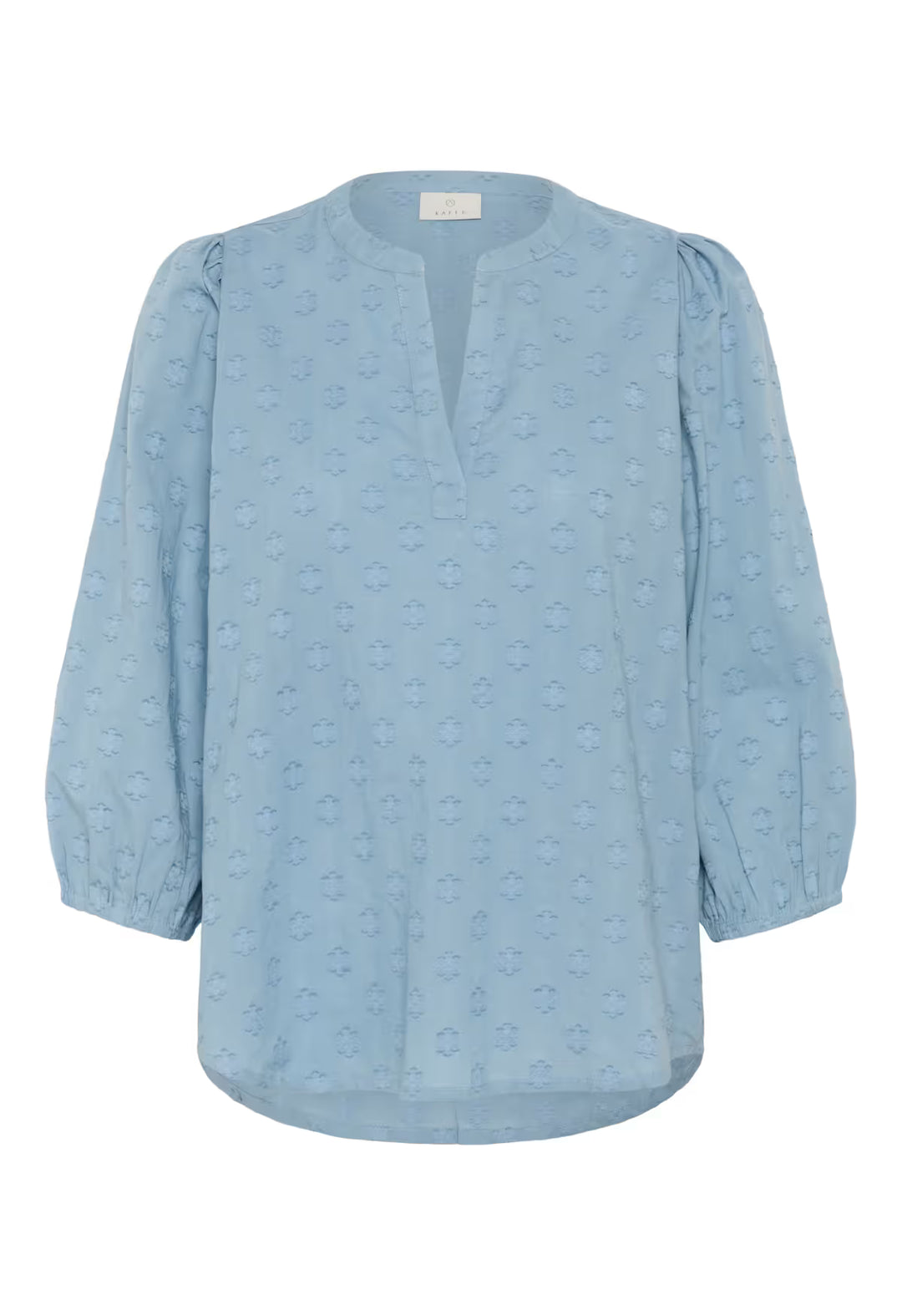 KAFFE KAenya Blouse 3/4 SL Windward Blue