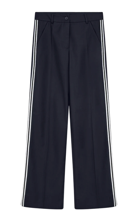 FREEQUENT FQLio-Pants Salut w. Star Off-White