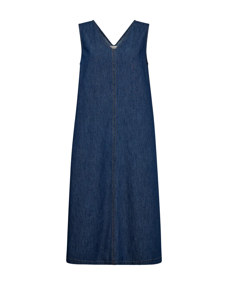 FREEQUENT FQlisea-Dress Medium Blue Denim