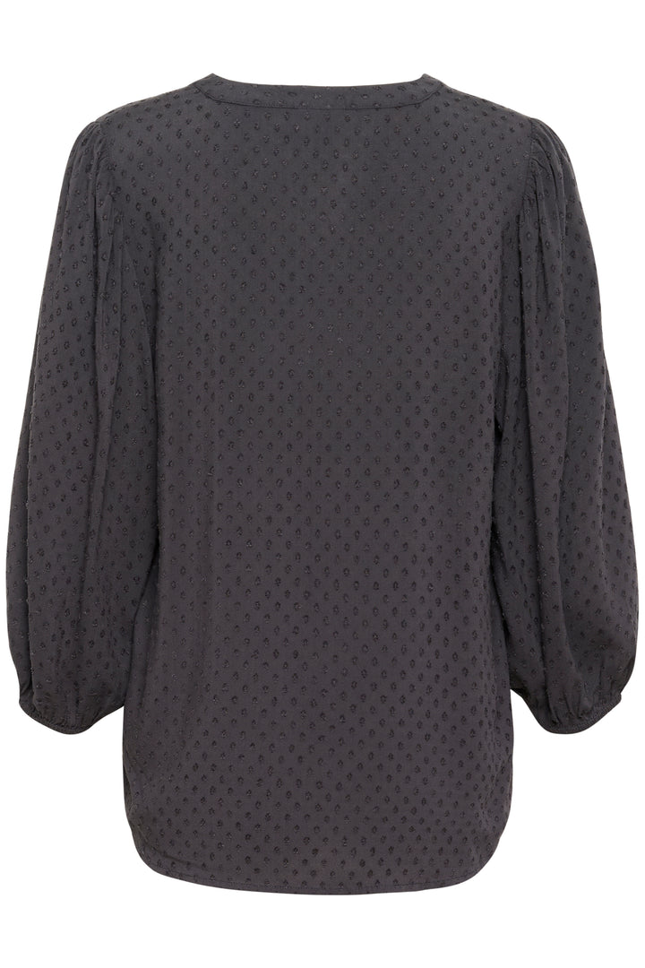 KAFFE KAanny Blouse Black Oyster