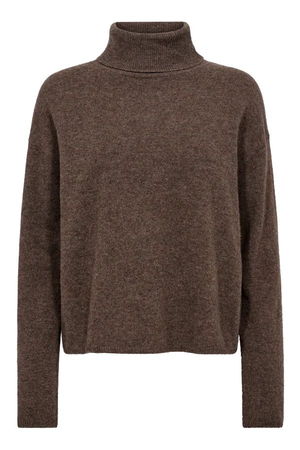 A-VIEW Merino Knit Rollneck Brown