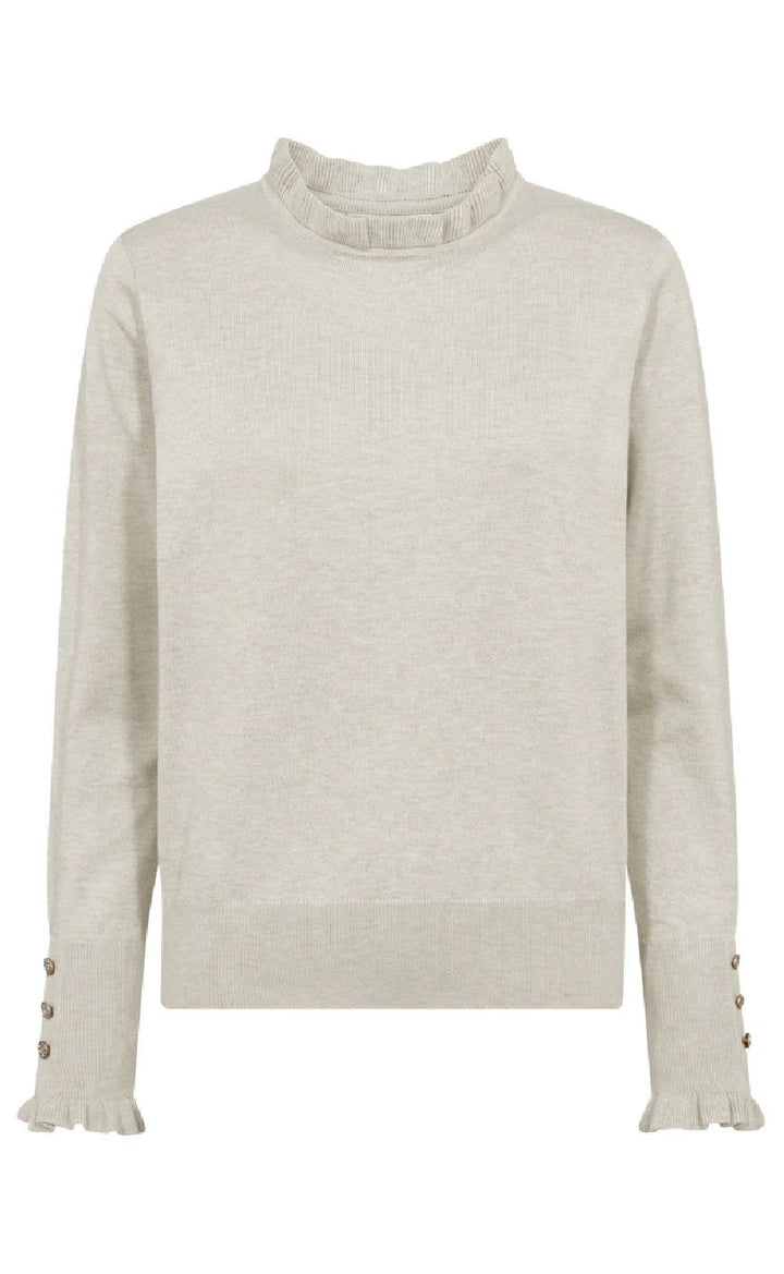 FREEQUENT KATIE-PULLOVER Moonbeam Melange