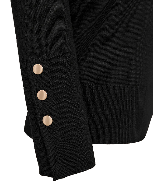 FREEQUENT FQKATIE-PULLOVER BLACK