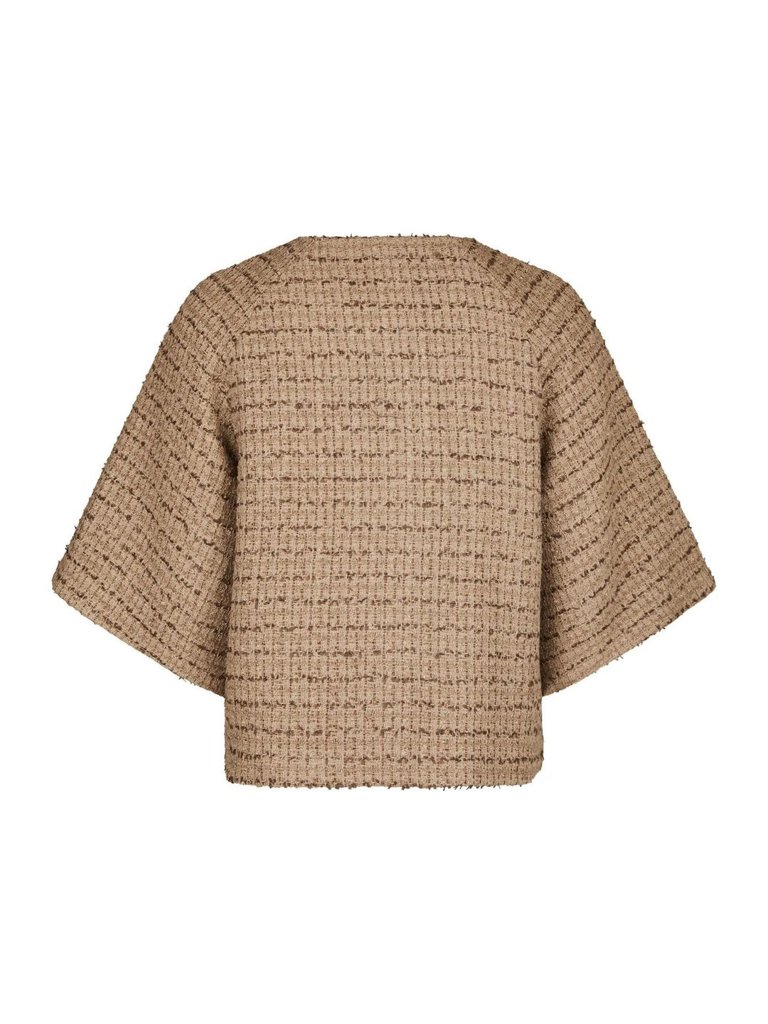 NEO NOIR Rosella Boucle Mini Jacket Taupe