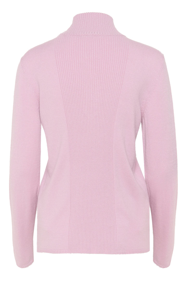 CREAM CRDela High Neck Pullover Dawn Pink