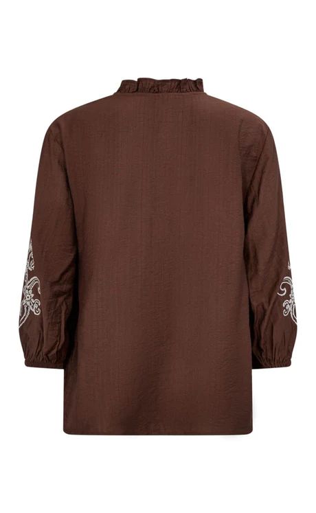 FREEQUENT FQLindy-Blouse Coffee Bean W.Moonbeam