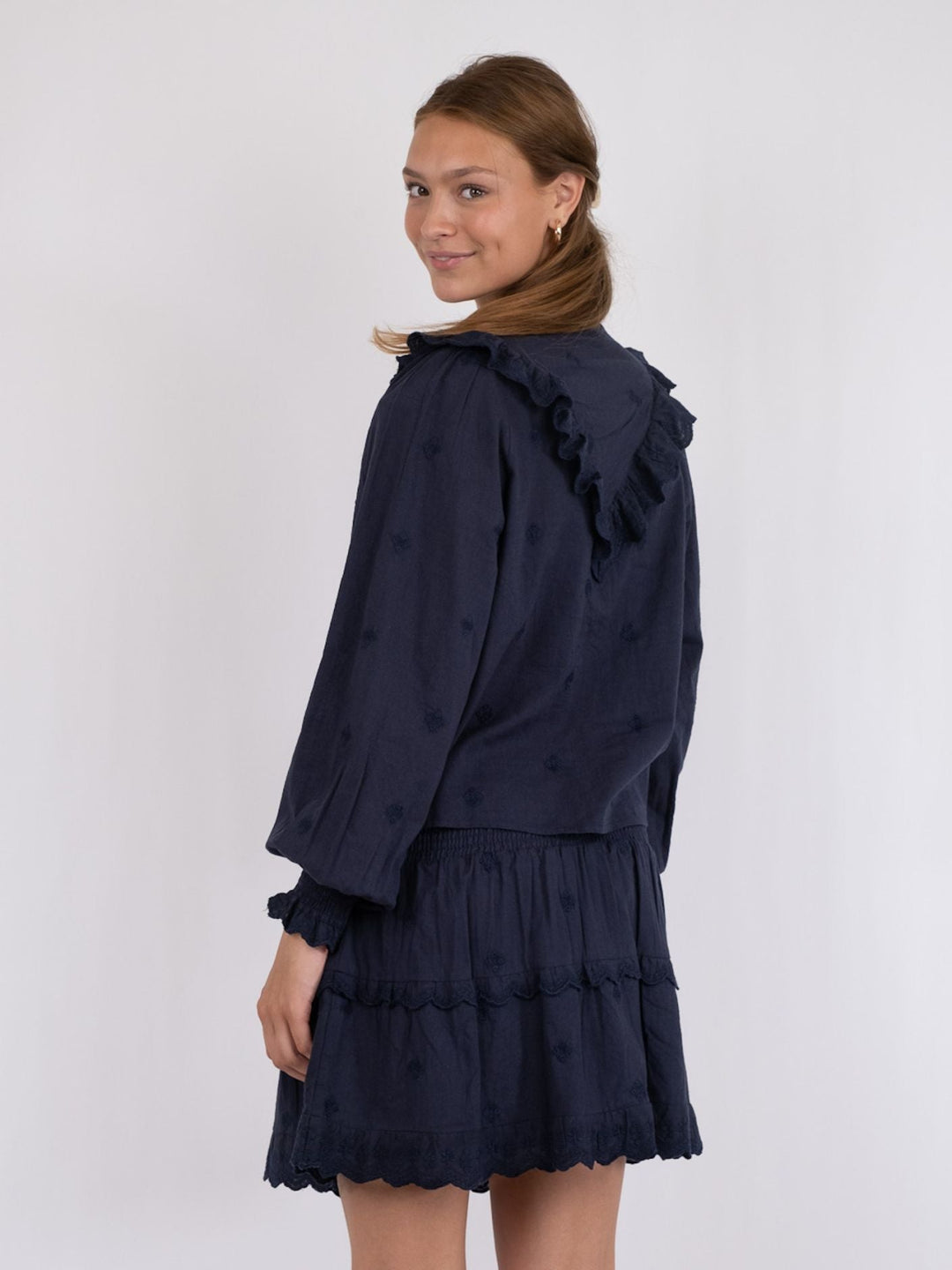 NEO NOIR Degas Blouse Navy