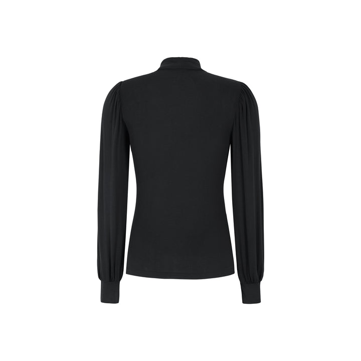 Soft Rebels SRRoman T-Neck Top Black