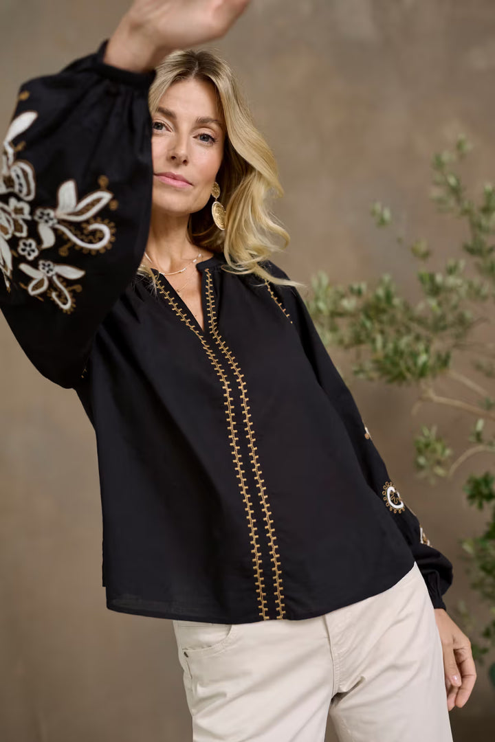 CREAM CRJessica Blouse Pitch Black