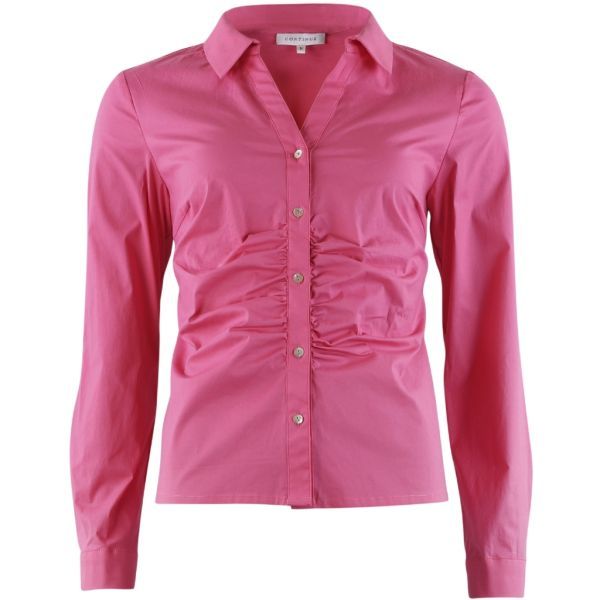 CONTINUE Milo Poplin Shirt Pink