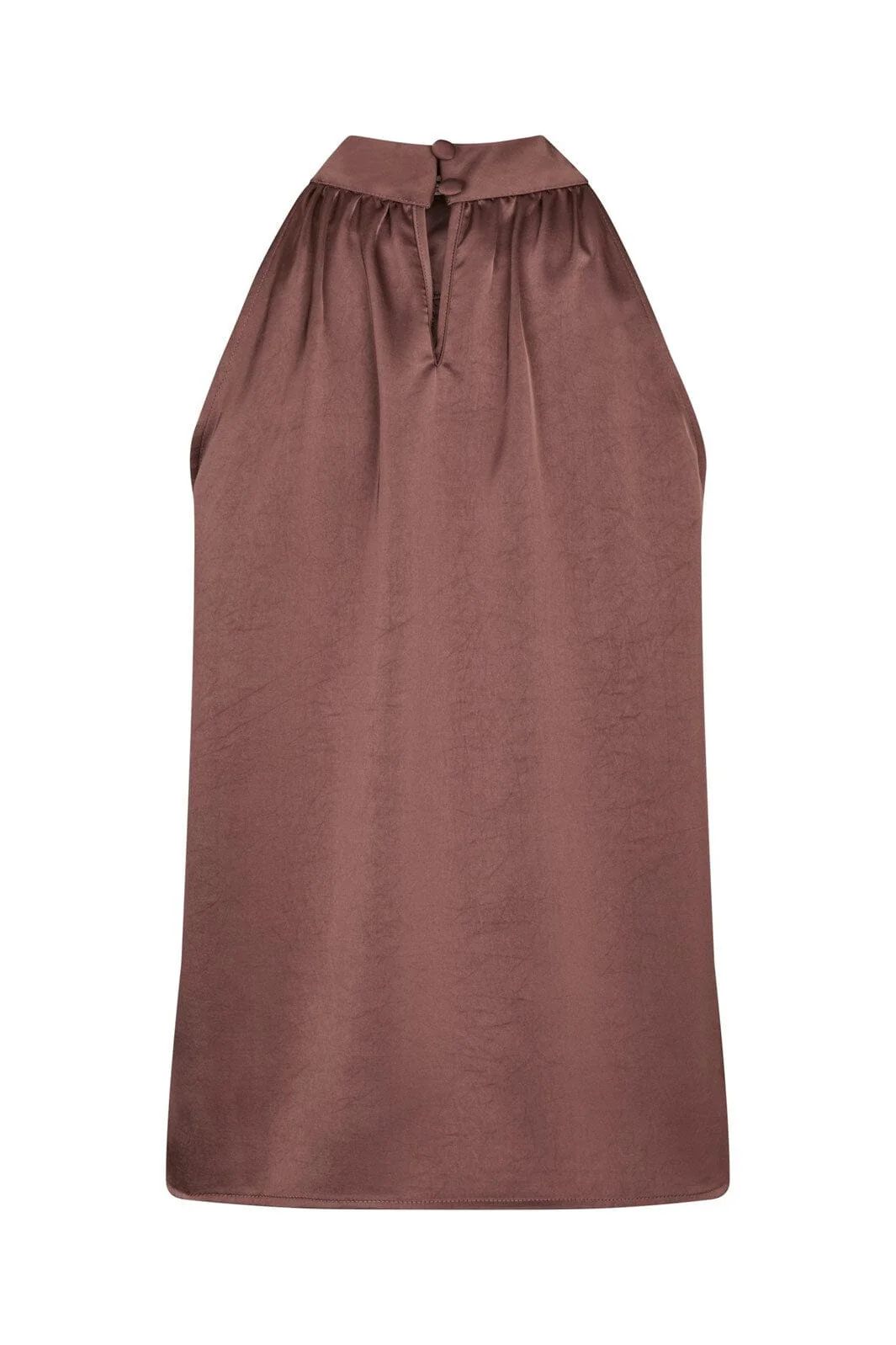 NEO NOIR Rosette Heavy Sateen Top