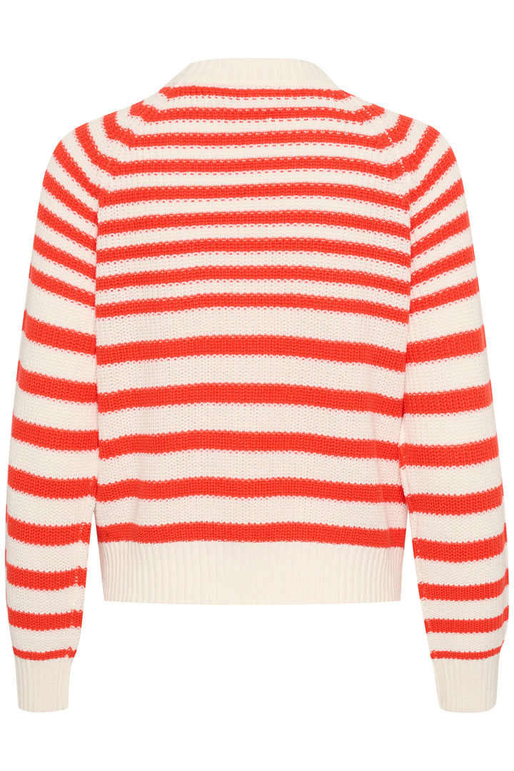 SAINT TROPEZ IbenmeiSZ Pullover Flame Scarlet