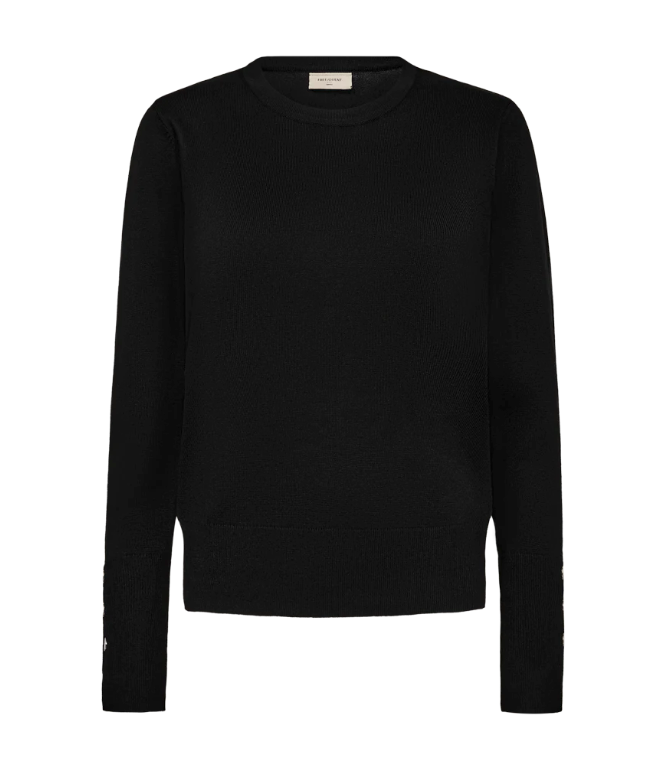 FREEQUENT FQKATIE-PULLOVER BLACK