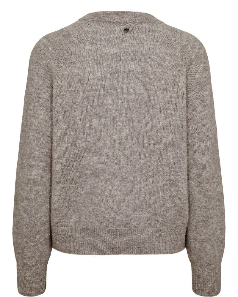 NÜMPH NUriette Pullover Taupe Gray
