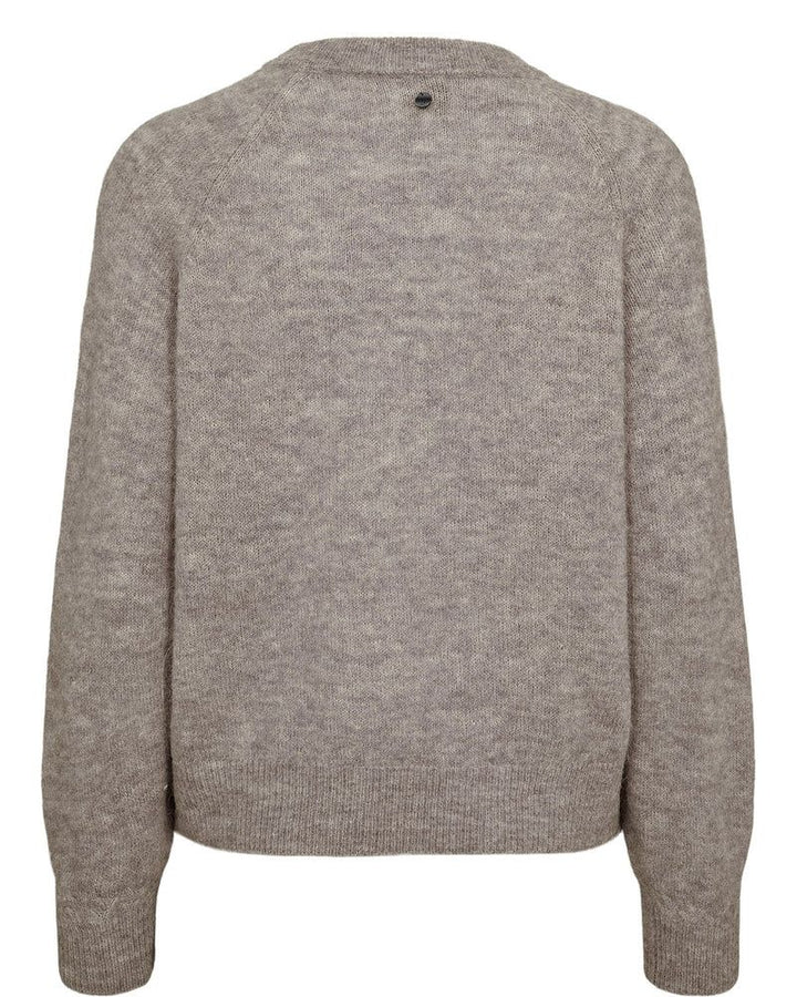 NÜMPH NUriette Pullover Taupe Gray
