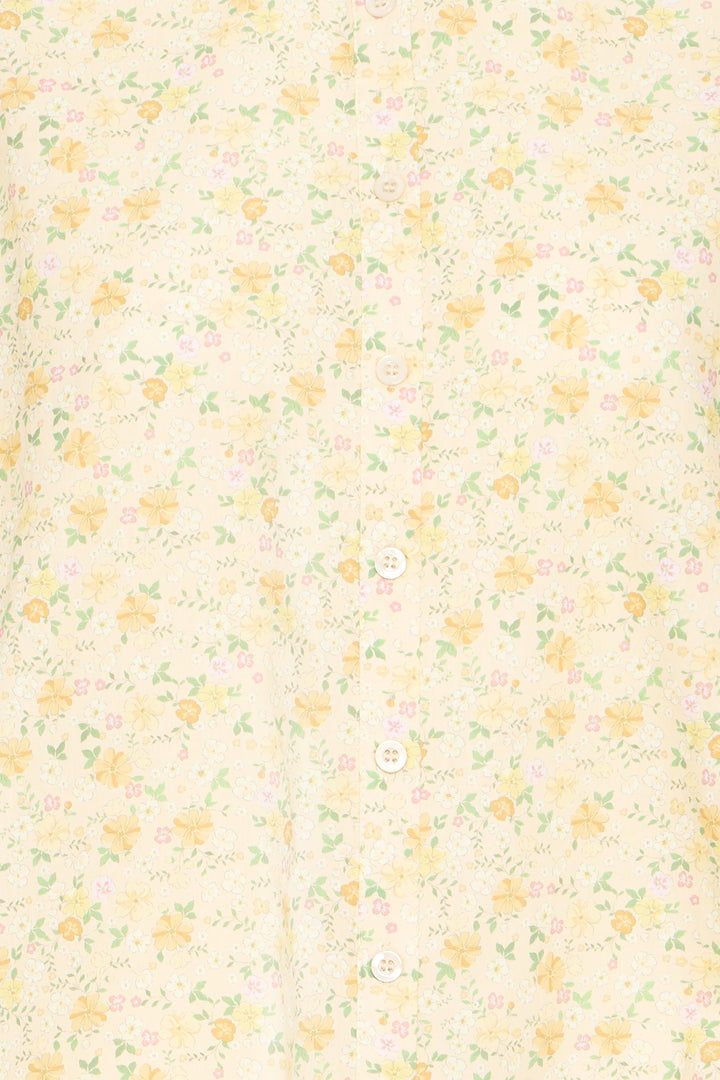 ICHI IHxasdis MS Buff Yellow Flowers