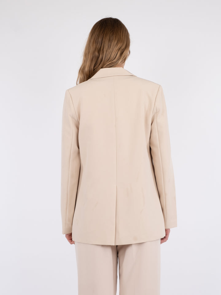 NEO NOIR Avery Suit Blazer Sand