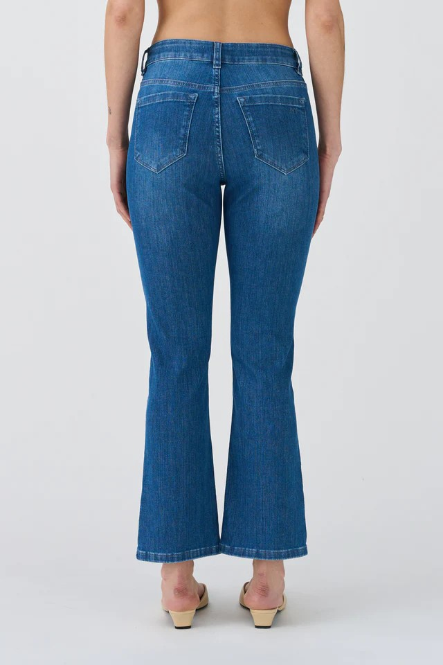 IVY COPENHAGEN Johanna Kick Flare 70's Jeans Wash Orig. Tenerife Denim Blue
