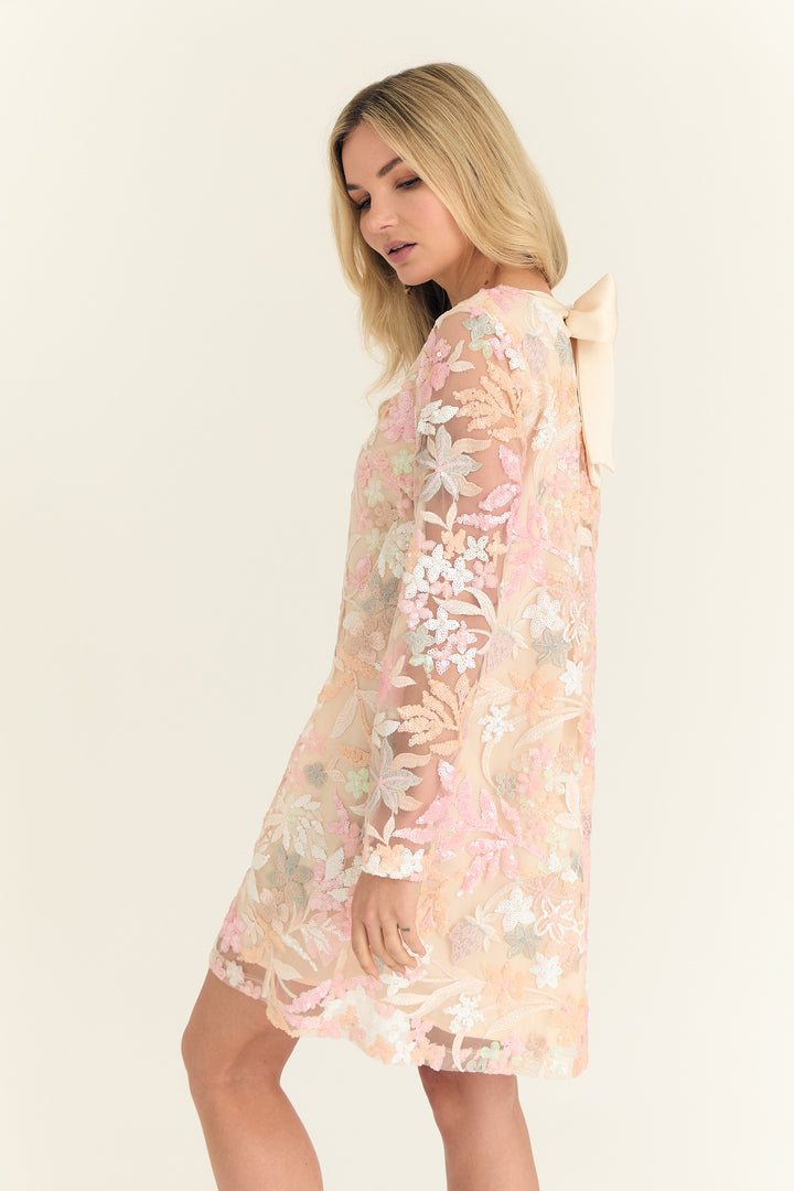 A-VIEW Kaprifol Dress Pale Rose