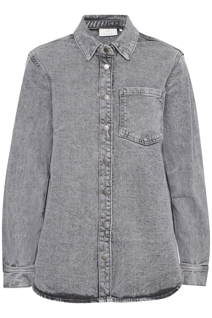 KAFFE KAryana Denim Shirt Light Grey Denim